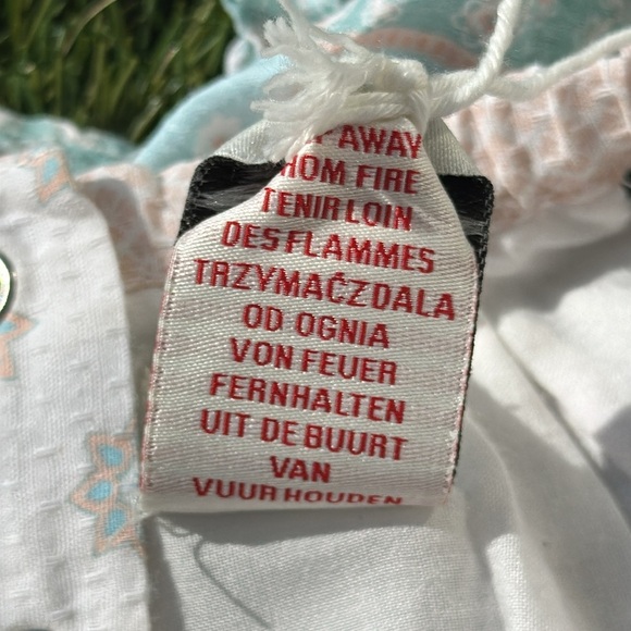 5T JOIE absolutely adorable light pink light, blue, and white waffle dress - Picture 10 of 13